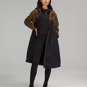 Lululemon evergreen full zip jacket; NWT